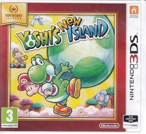 Yoshis New Island - Nintendo Selects - Nintendo 3DS Spil - (A Grade) (Genbrug)